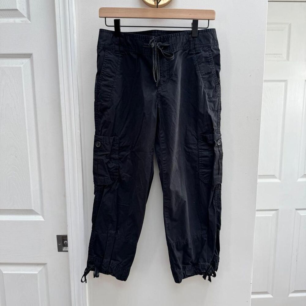 Liz Claiborne Vintage Y2K Black Cargo Pants